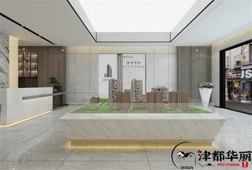 西吉宁景售楼部设计方案鉴赏|西吉售楼部设计装修公司推荐