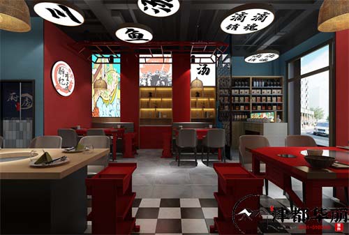 西吉重庆老火锅店设计装修方案鉴赏|西吉火锅店设计装修公司推荐