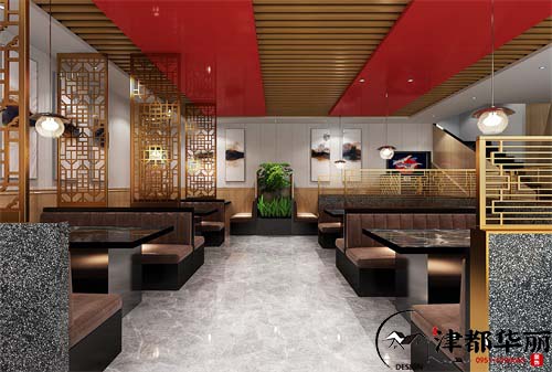 西吉百姓蜀锅火锅店设计方案鉴赏|西吉火锅店设计装修公司推荐