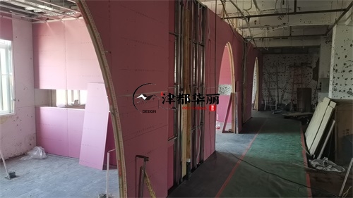 西吉装修公司|西吉柳侗餐厅装修施工进度