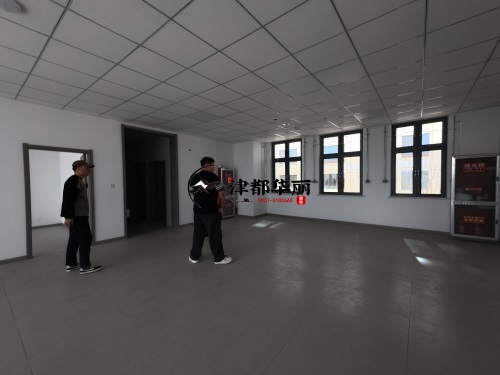 西吉装修公司推荐|西吉某社区餐厅设计装修现场量尺