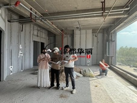西吉装修公司|西吉涂楷商业会所设计装修项目前期施工进度