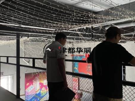 西吉装修公司|西吉民谣集酒馆设计装修项目现场勘察