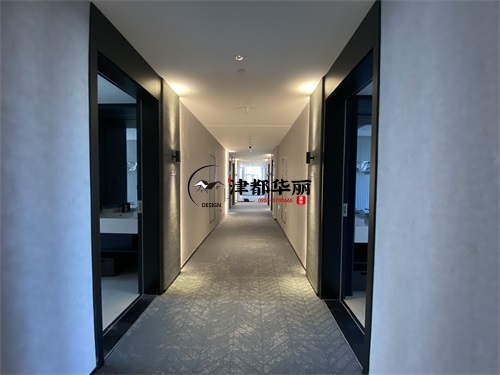 西吉轻居酒店装修设计项目|津都华丽设计