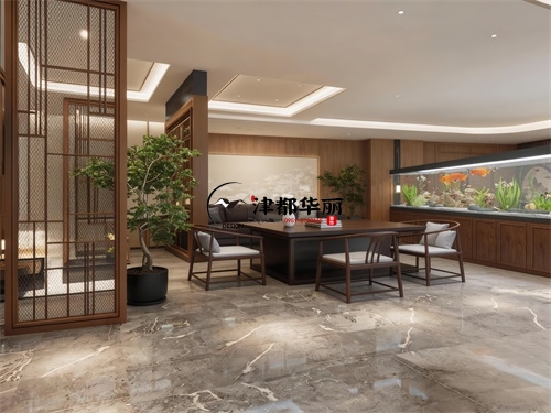 西吉售楼营销中心装修设计项目|津都华丽设计